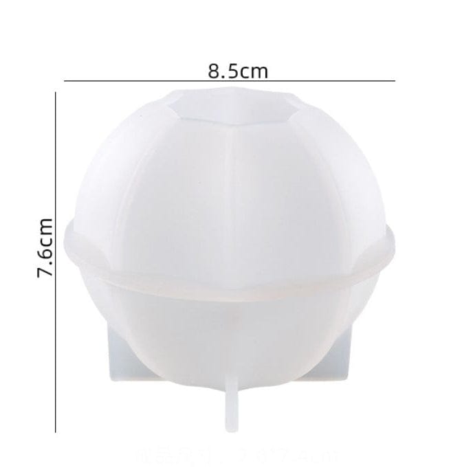 My Store Silicon Mould ROUND DESIGNER CANDLE MOULD