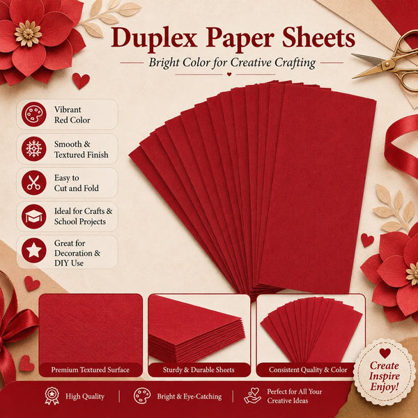 Duplex Paper (Maroon)