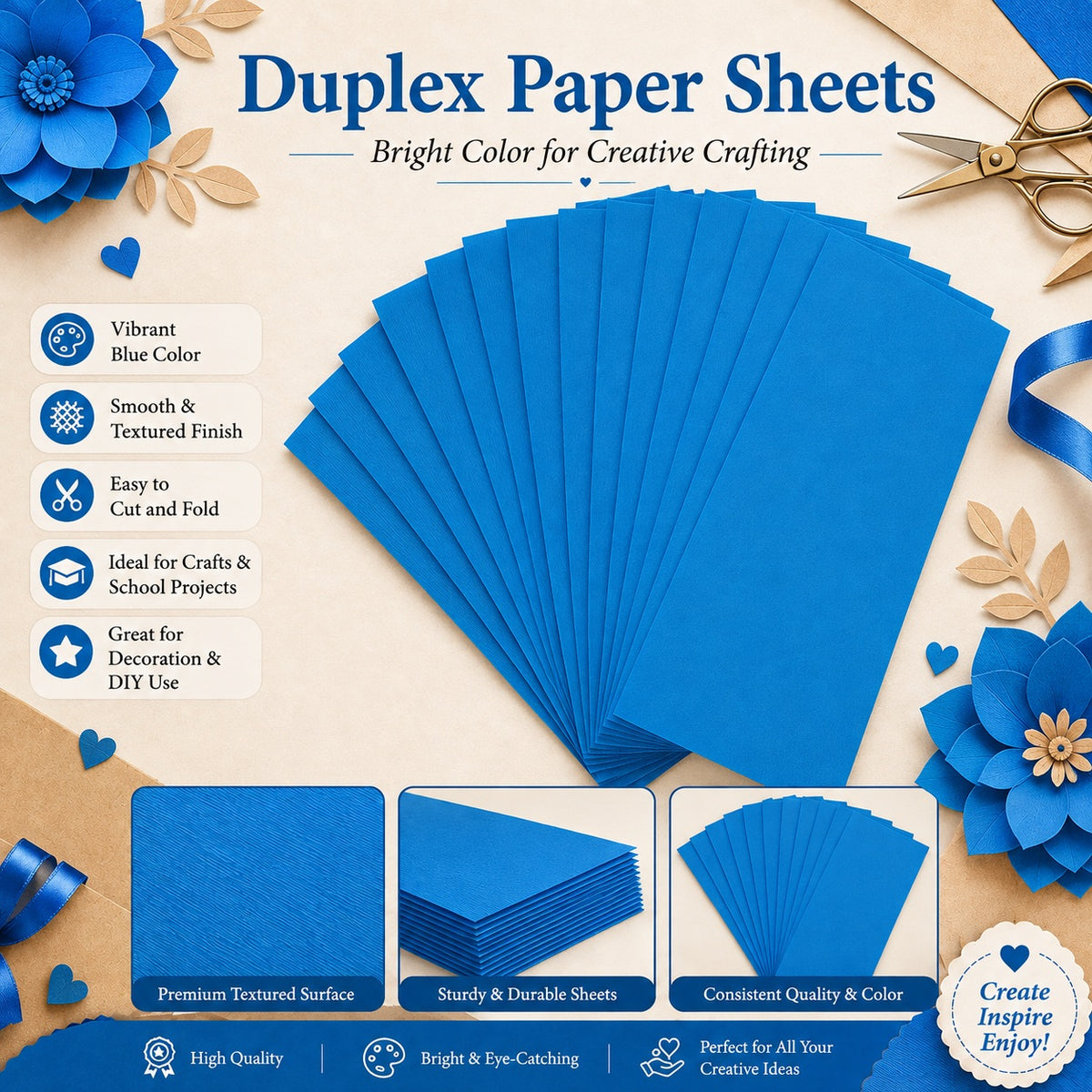 Duplex Paper (Firozi Blue)