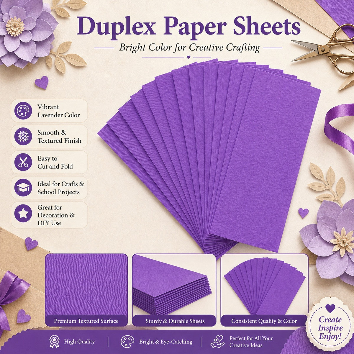 Duplex Paper (Violet)