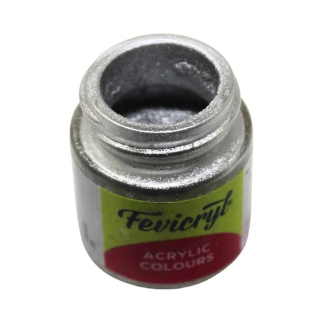 Acrylic Metallic Powder Colour 5Gram (Silver (Mrp-30/-)) ACMP002