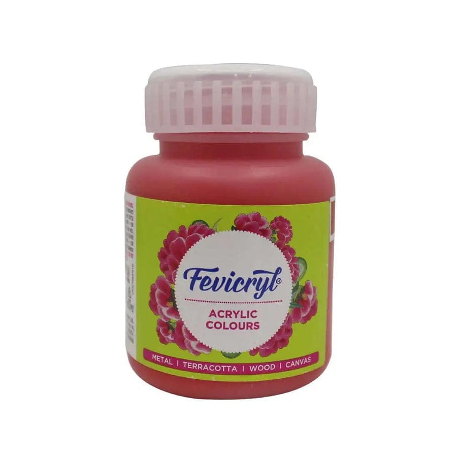 Crafteria Indian Red Pidilite Fevicryl Acrylic Colours 100ml