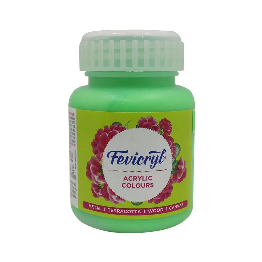 Crafteria Light Green Pidilite Fevicryl Acrylic Colours 100ml