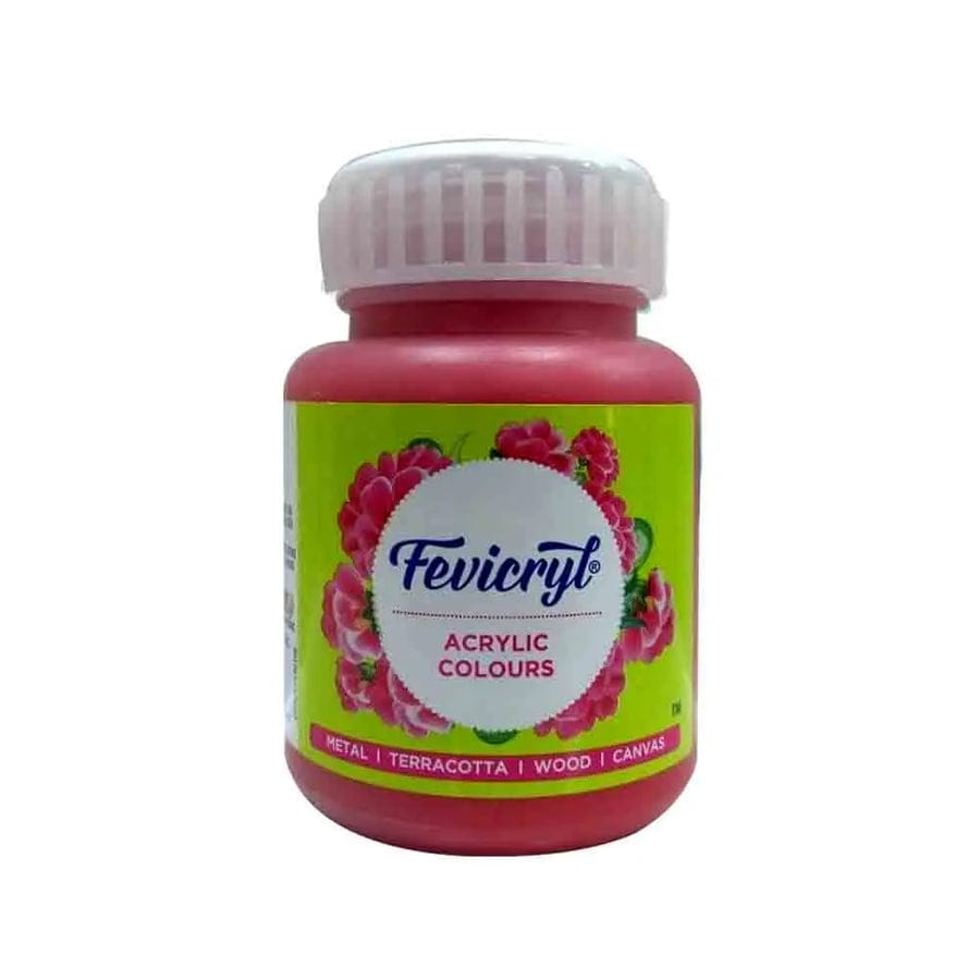 Crafteria Maroon Pidilite Fevicryl Acrylic Colours 100ml