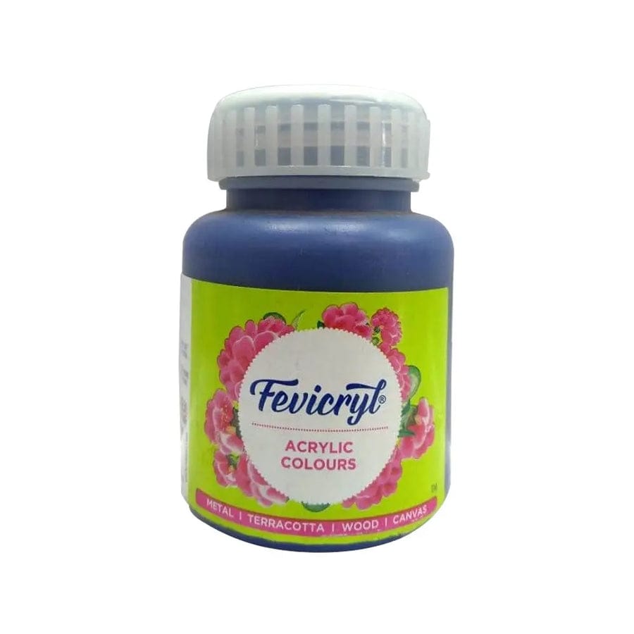 Crafteria Ultramarine Pidilite Fevicryl Acrylic Colours 100ml
