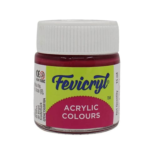 Pidilite Fevicryl Acrylic Colours 15ml (Mrp-Rs.25/-) (magenta) ACR15ML13