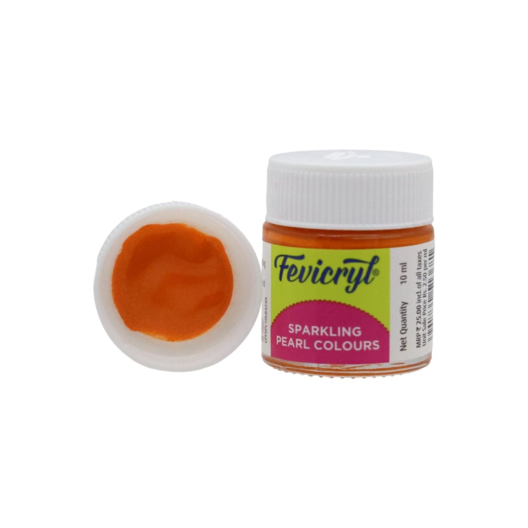 Pidilite Dark Blue Pidilite Fevicryl Acrylic Colours Sparkling Pearl 10ml