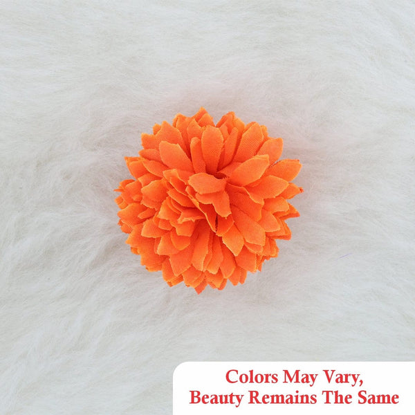 Small MariGold Artificial flowers D01 (100pcs/pkt) (Dark Orange) AF001C08