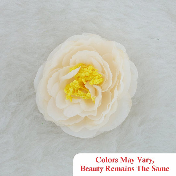 Dahlia Artificial flowers D03 (20pcs/pkt) (Ivory) AF003C07