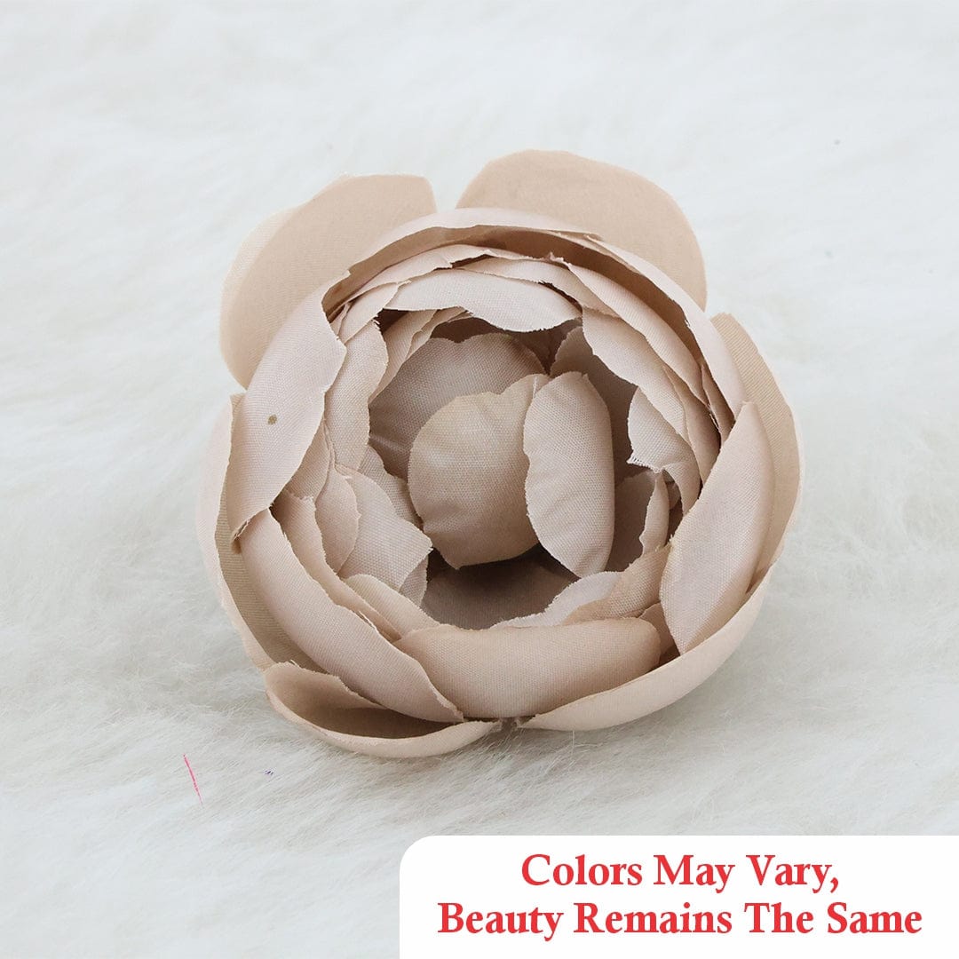 Crafteria Taupe Big Peony Artificial flowers D04