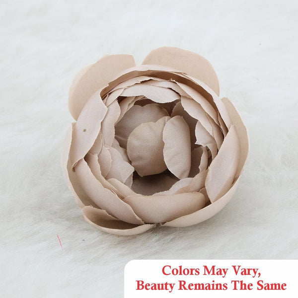 Big Peony Artificial flowers D04 (50pcs/pkt) (Taupe) AF004C22