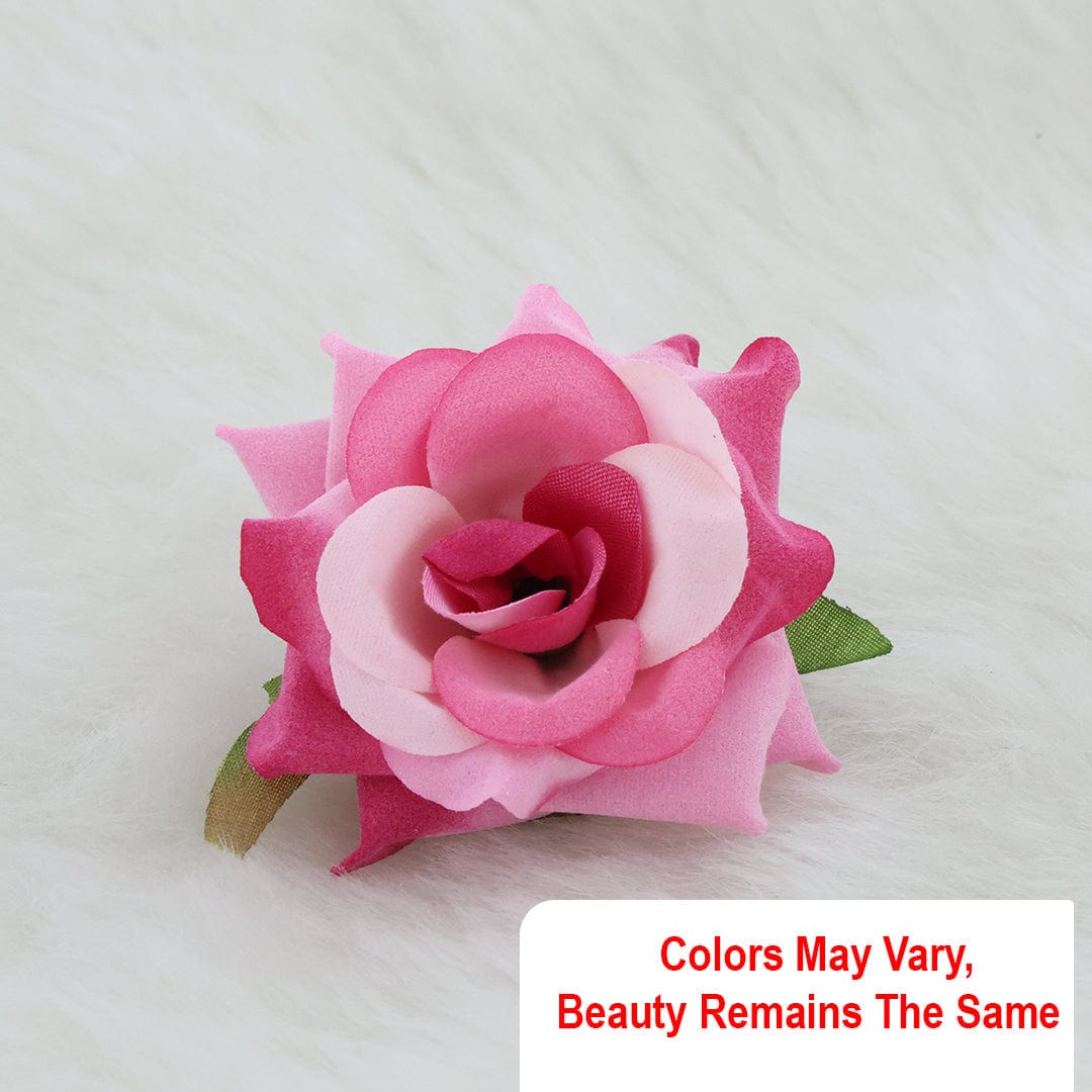 Crafteria Rani Velvet Rose Artificial flowers D06