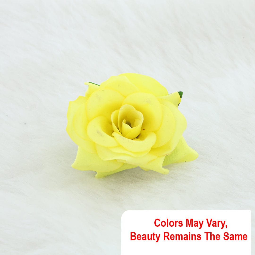 Crafteria Red Velvet Rose Artificial flowers D06