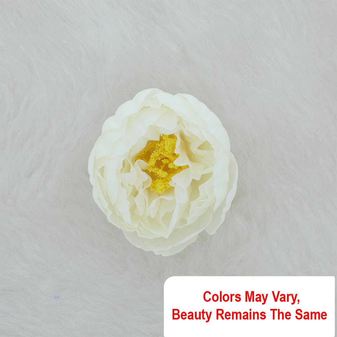 Crafteria Off White Lotus-3 Artificial flowers D08
