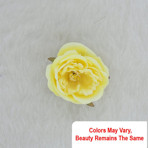 K Rose Artificial flowers D12 (50pcs/pkt) (Yellow) AF012C01