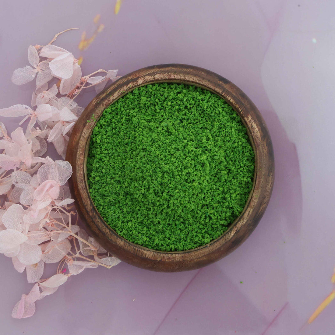 Crafteria Artificial Foam Grass Powder Shade - 01 (25gms)