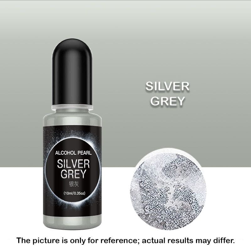 Crafteria DARK GREY METALLIC ALCOHOL INK