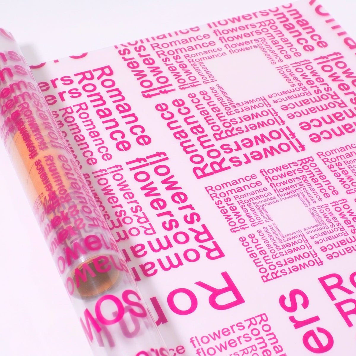 JUST CRAFT IT Barbie Pink Multi-color Printed Bouquet Wrapping Paper for Floral Arrangements & DIY Gift Packaging