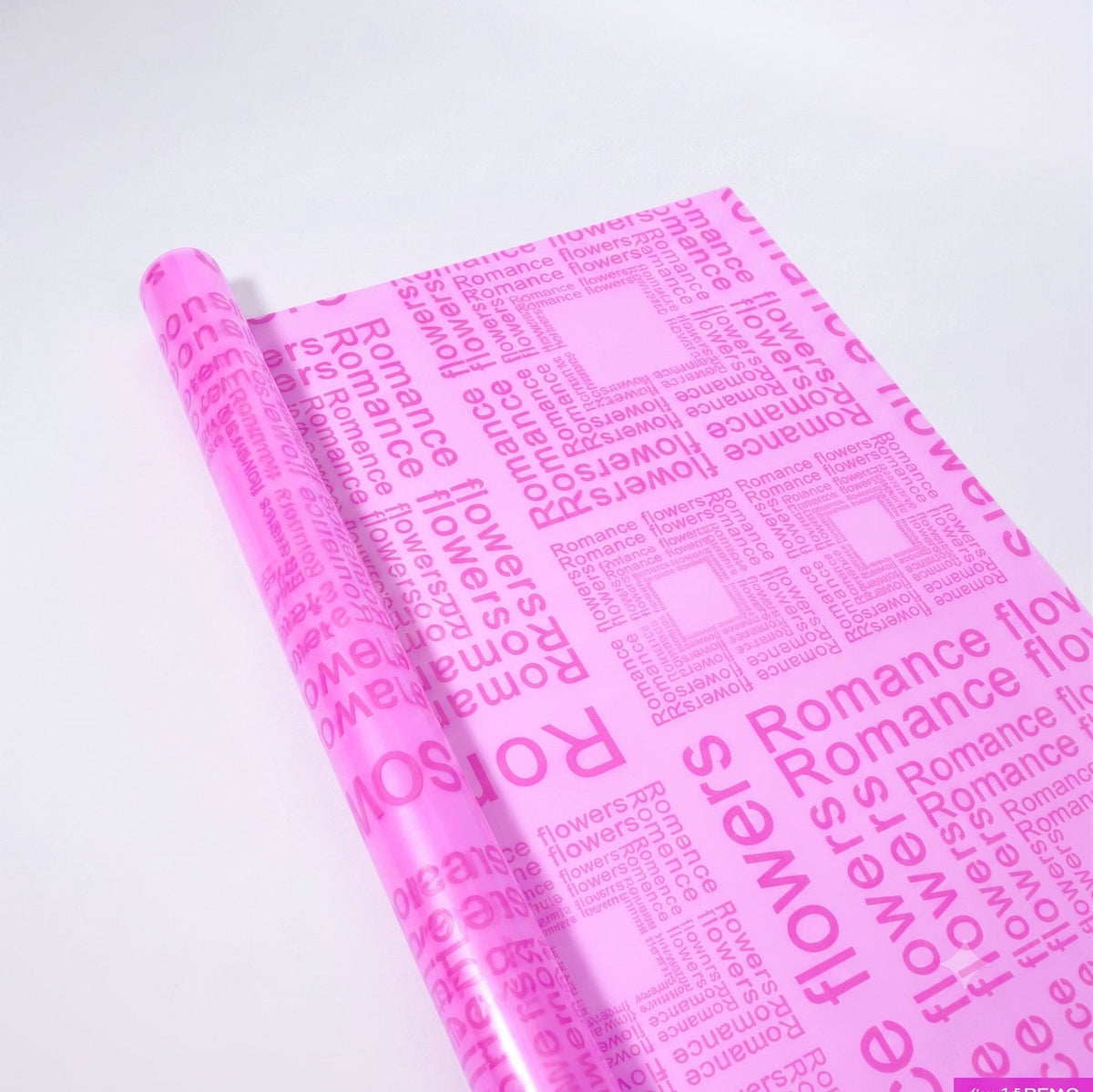 JUST CRAFT IT Mulberry Pink Multi-color Printed Bouquet Wrapping Paper for Floral Arrangements & DIY Gift Packaging