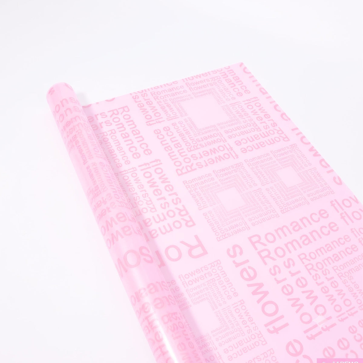 JUST CRAFT IT Rose Pink Multi-color Printed Bouquet Wrapping Paper for Floral Arrangements & DIY Gift Packaging