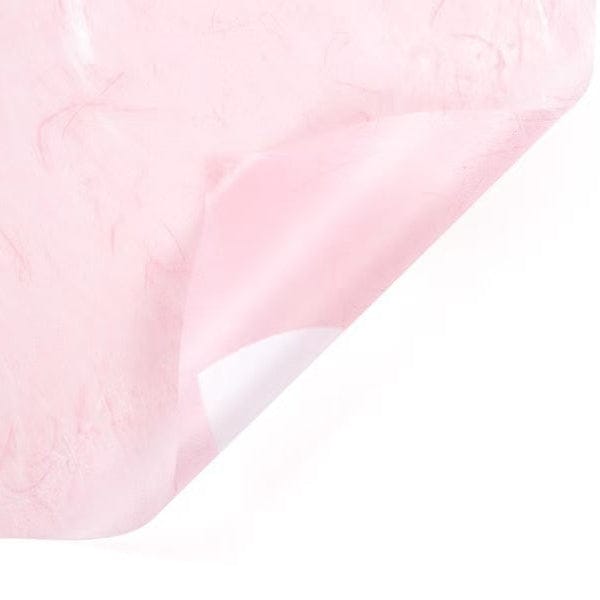 Heart Pattern Flower Wrapping Paper, Crafteria Durable Floral Gift Wrap for Valentine's Day, Anniversaries & Weddings, 56 x 55 cm (Pink) BP017C02