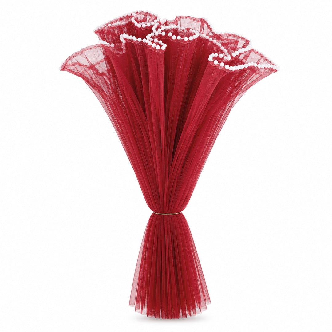 Bouquet Wrapping Net (Maroon) BP024C05