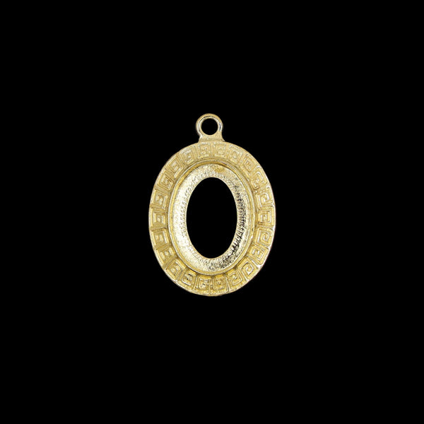 My Store BEZELS Gold Oval Bezels