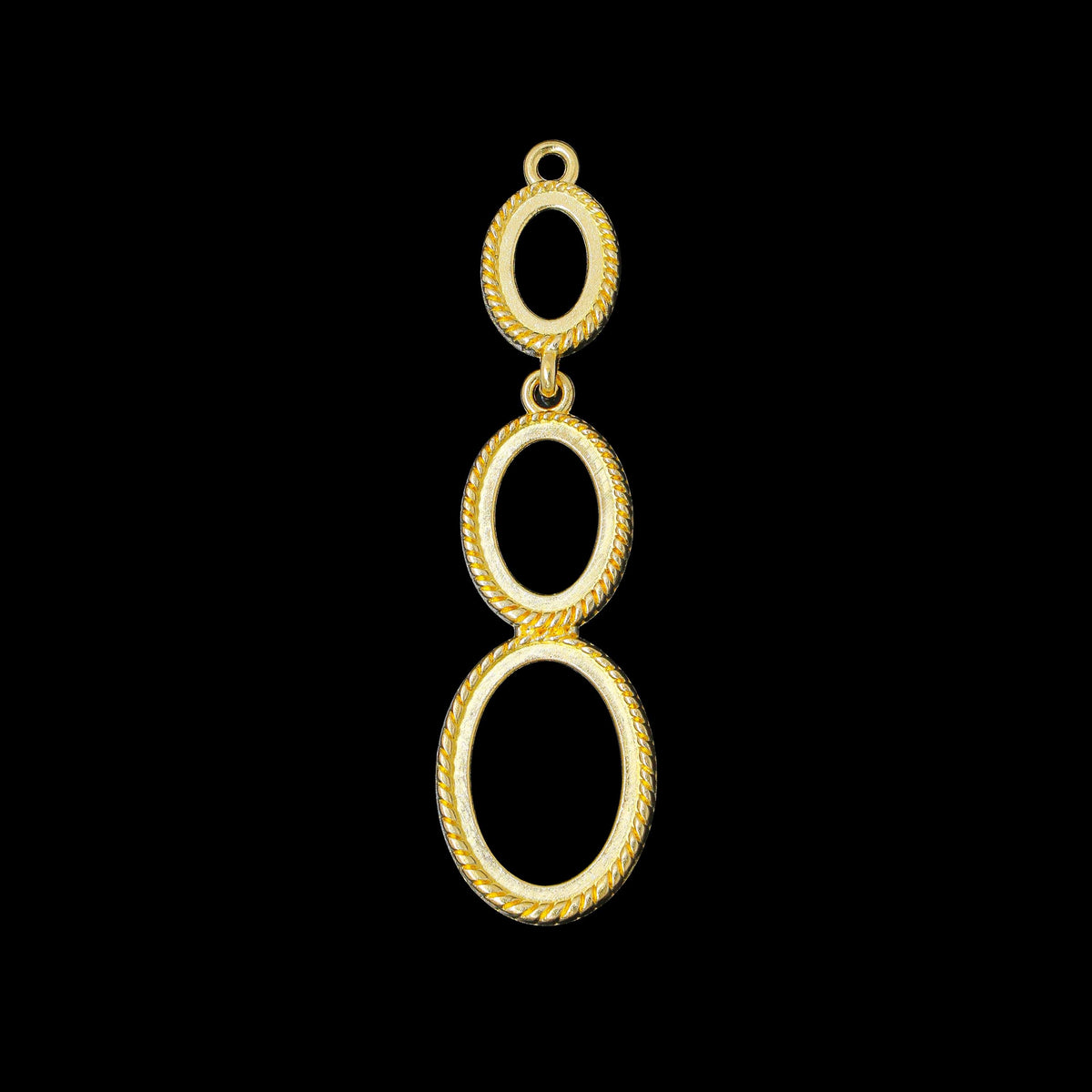 My Store BEZELS Gold Hanging Bezels