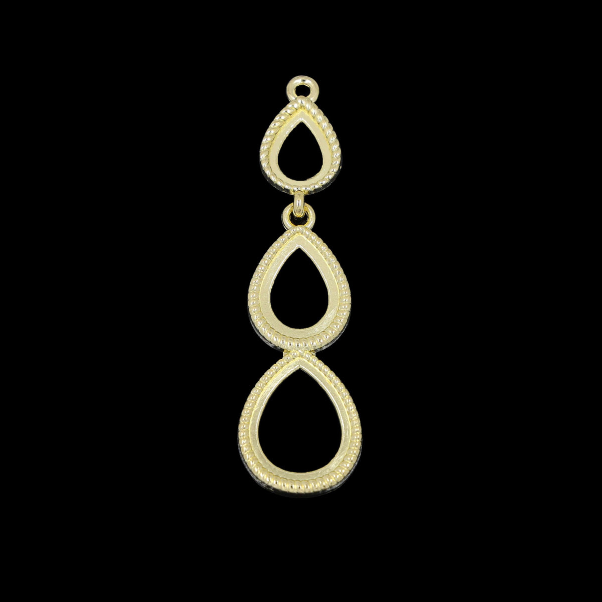 My Store BEZELS Gold Hanging Bezels