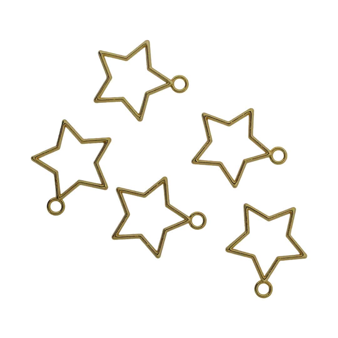 Crafteria 5 In 1 Gold Star Bezel Set