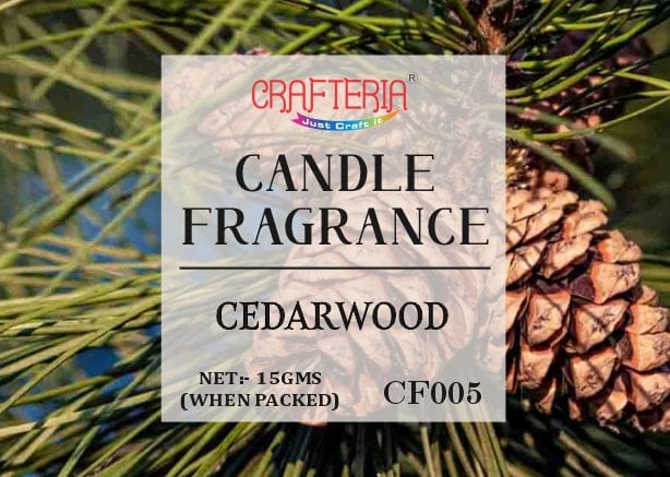 Crafteria Candle Fragrance Cedarwood Candle Fragrance