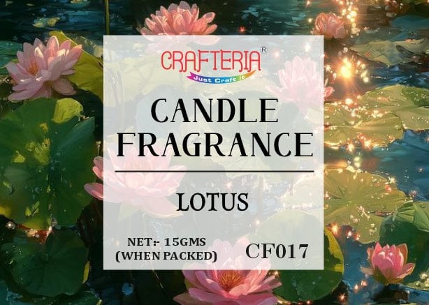Crafteria Candle Fragrance Lotus Candle Fragrance