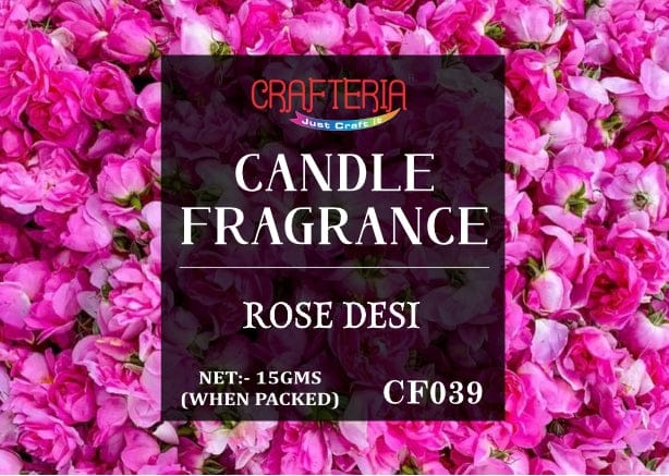 Crafteria Candle Fragrance Rose Desi Candle Fragrance