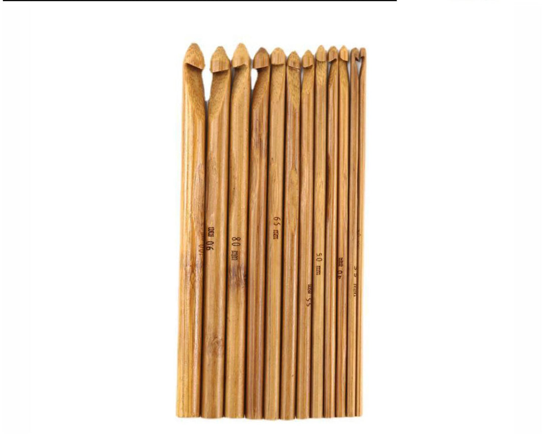 12 In 1 Wooden Crochet Hook CH010