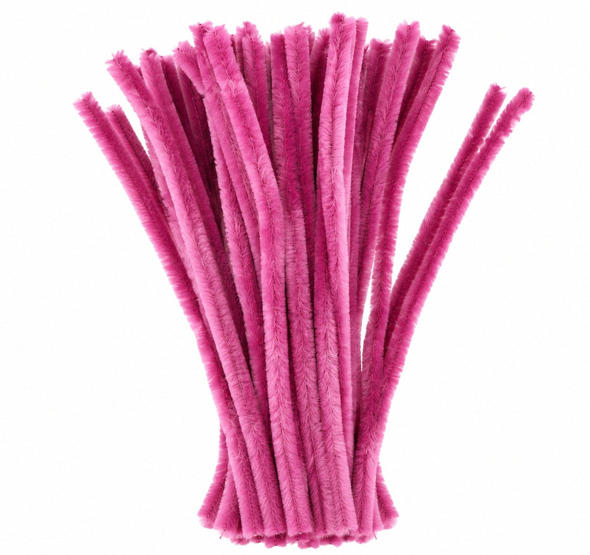 Dusty Mauve Chenille Pipe Cleaners 12MM - Pack of 50 Pcs