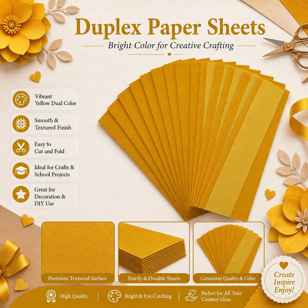 Duplex Paper (Chrome Yellow / Lemon Yellow) DP035
