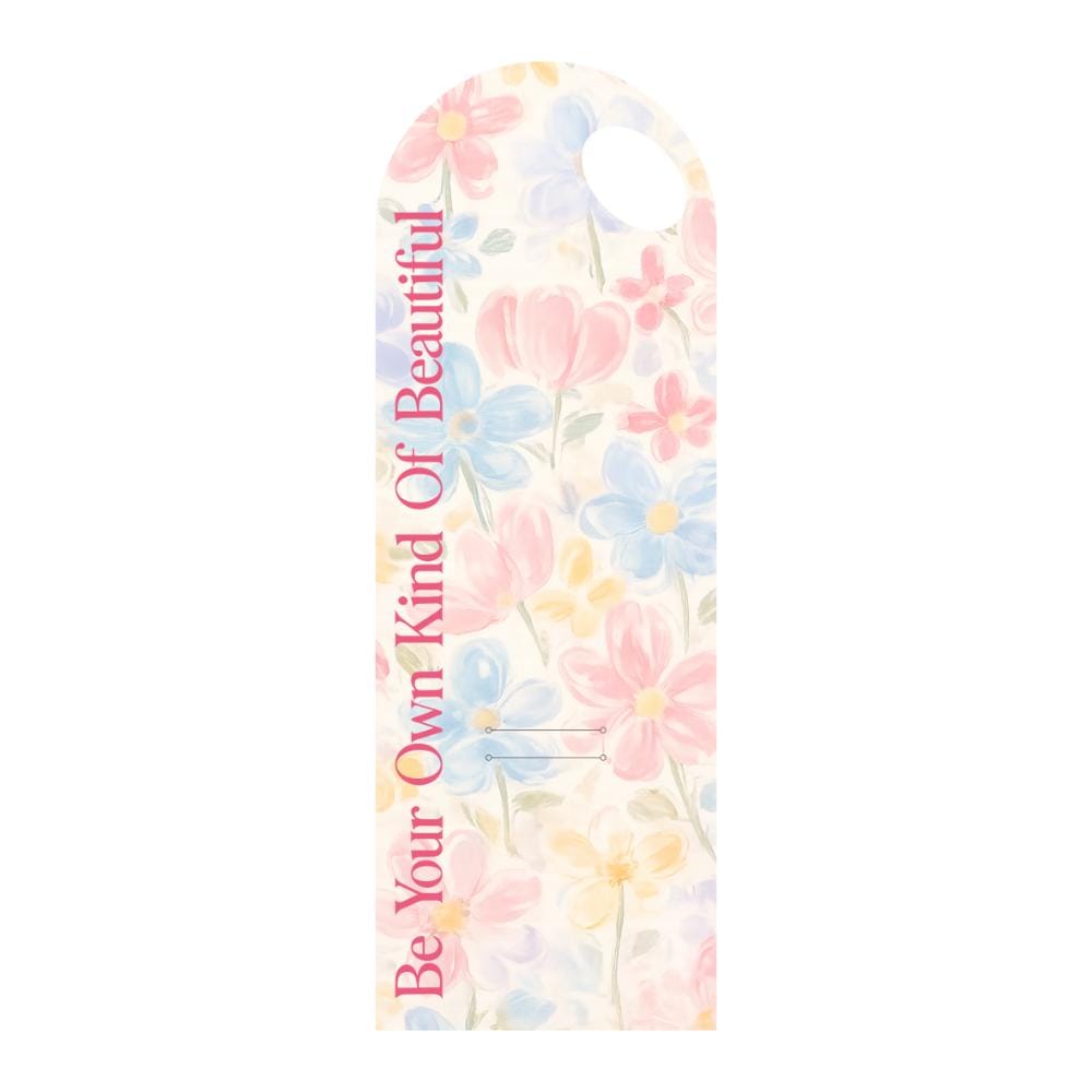 Crafteria Pastel Multicolor Floral Bouquet Card with Handle – Be Your Own Kind of Beautiful Design