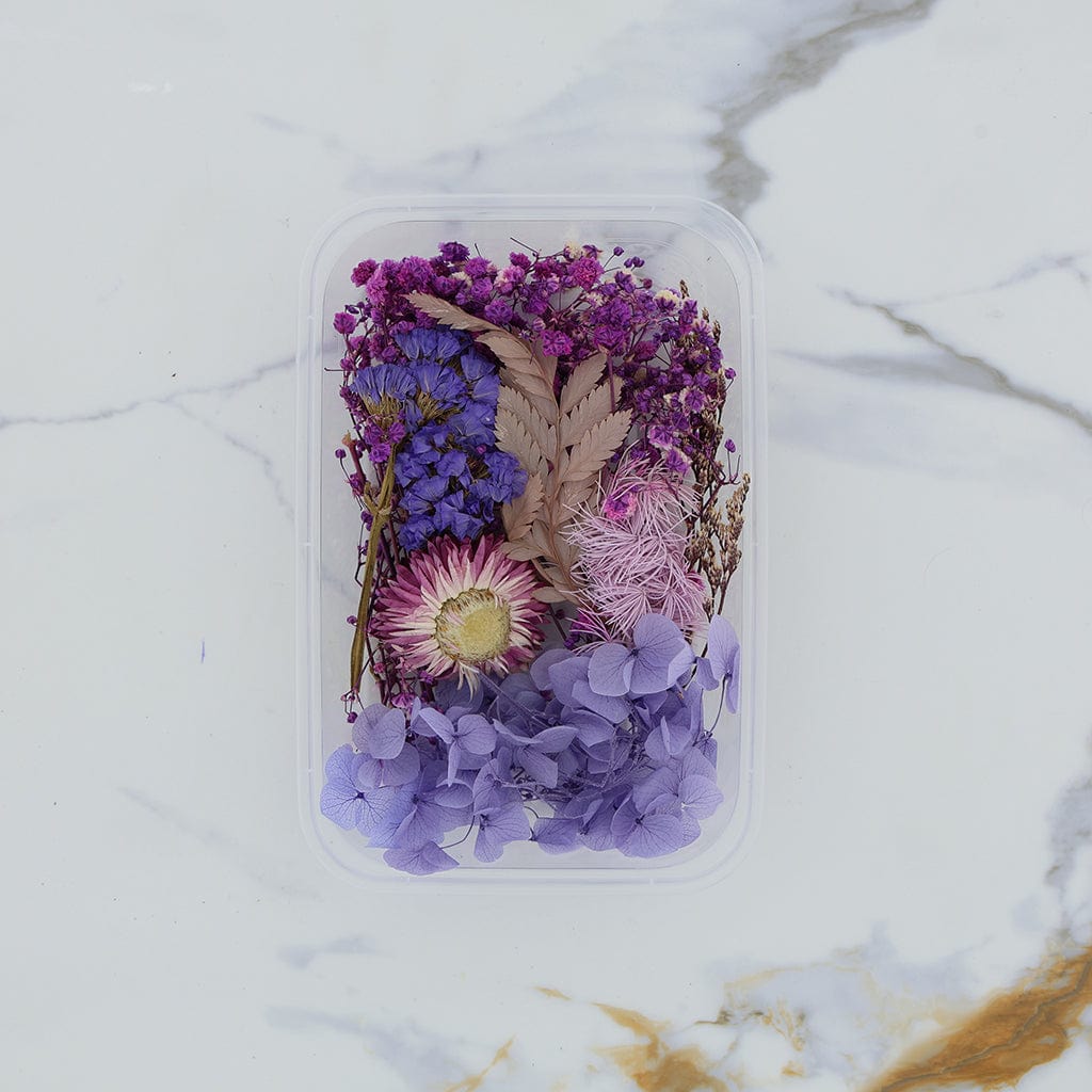 Crafteria 3D Dried Flower Lavender Theme