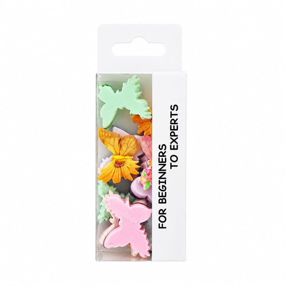 Rainbow India MINIATURE Butterfly Flats Miniatures Mix Design