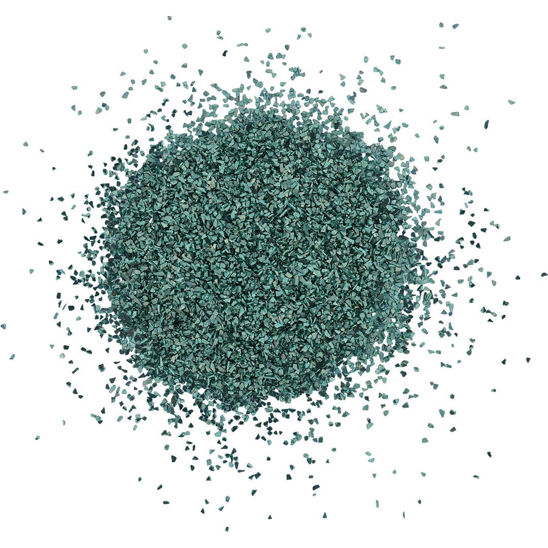 My Store Green Small Metallic Glass Chips