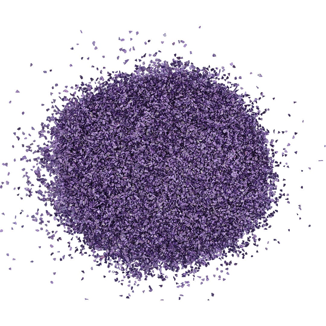 Small Metallic Glass Chips (purple)