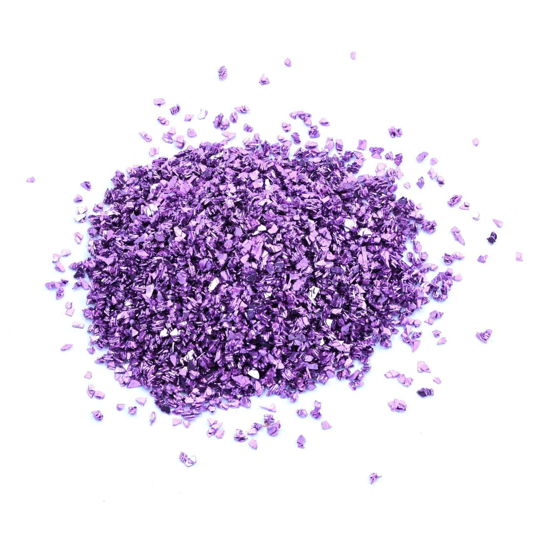 Medium Metallic Glass Chips (purple) GC084