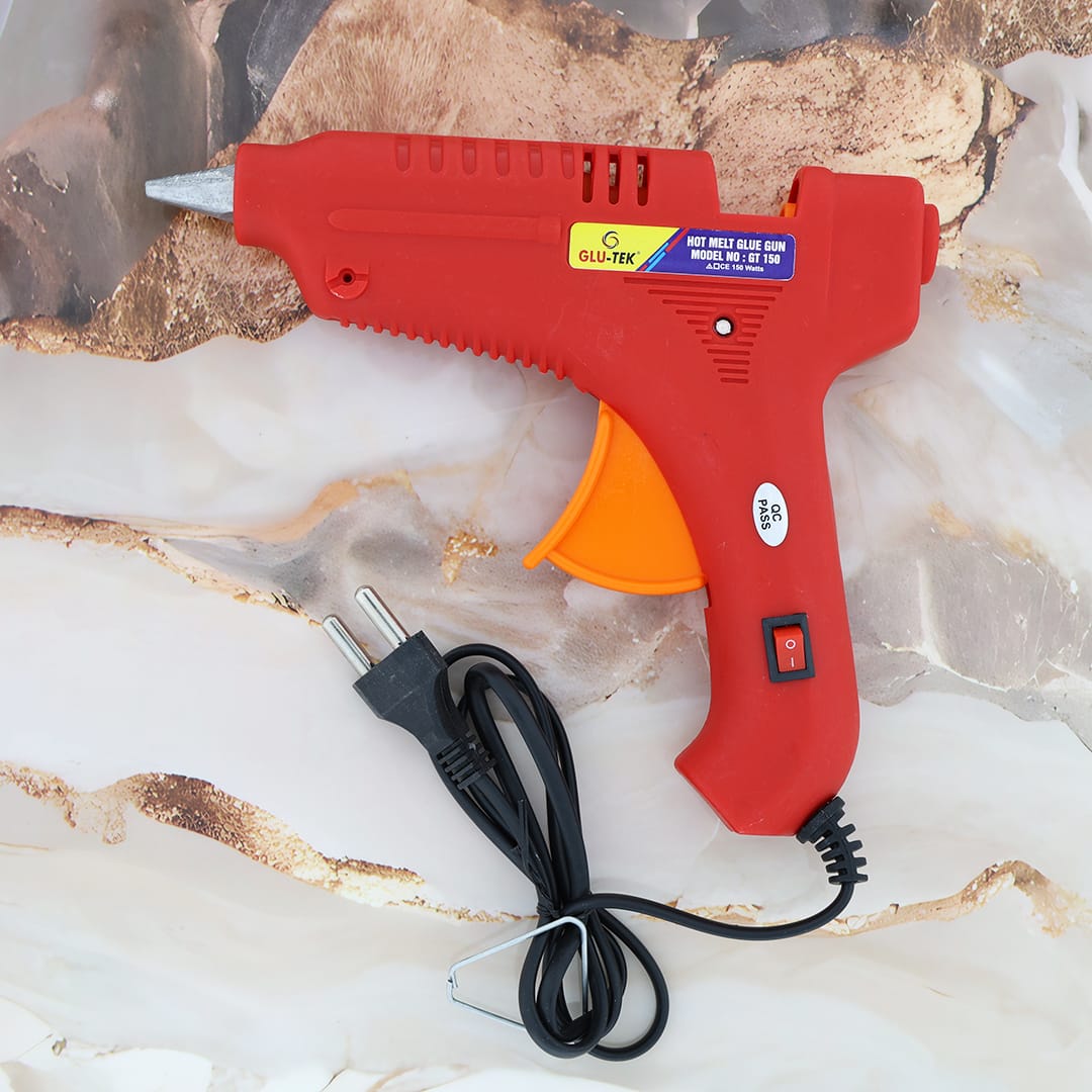 Glu-tek 150w Hot Melt Glue Gun – Heavy-duty For Crafts, Diy & Repairs GG002