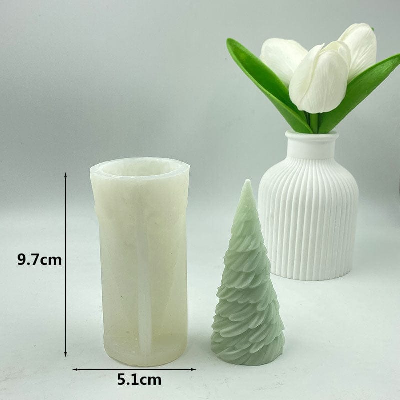 My Store Handmade Mould 3D Christmas Tree Candle Handmade Mould