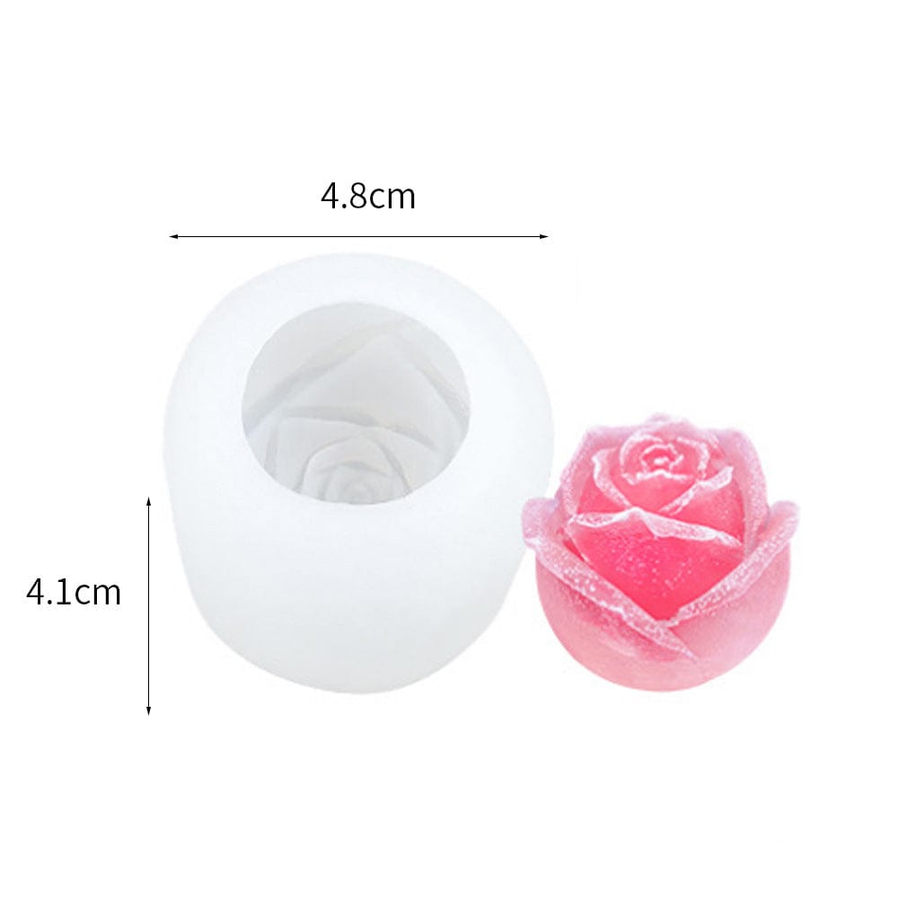 My Store Handmade Mould 3D Rose Flower Handmade Mould