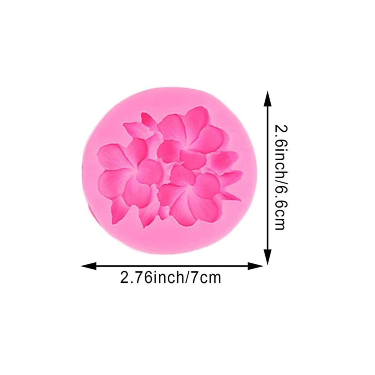 My Store Handmade Mould 3D Cute Flower Handmade Mould