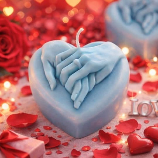 Crafteria Heart Shape Holding Hands