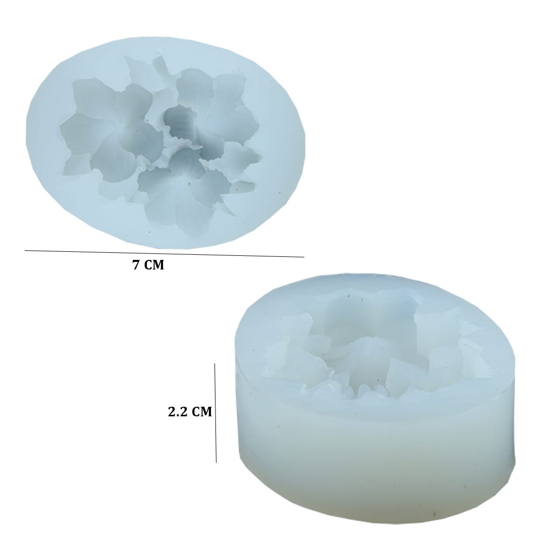 Crafteria Plumeria Flower Candle Mould