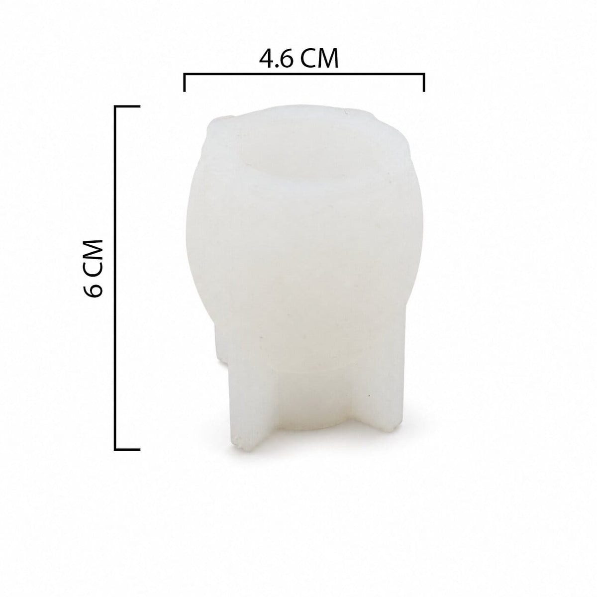 Round Lemon / Orange Shape Silicone Candle Mould - Citrus Fruit Mould IHM034