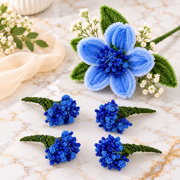 Berry Blue Ind Polons Stamens IND012